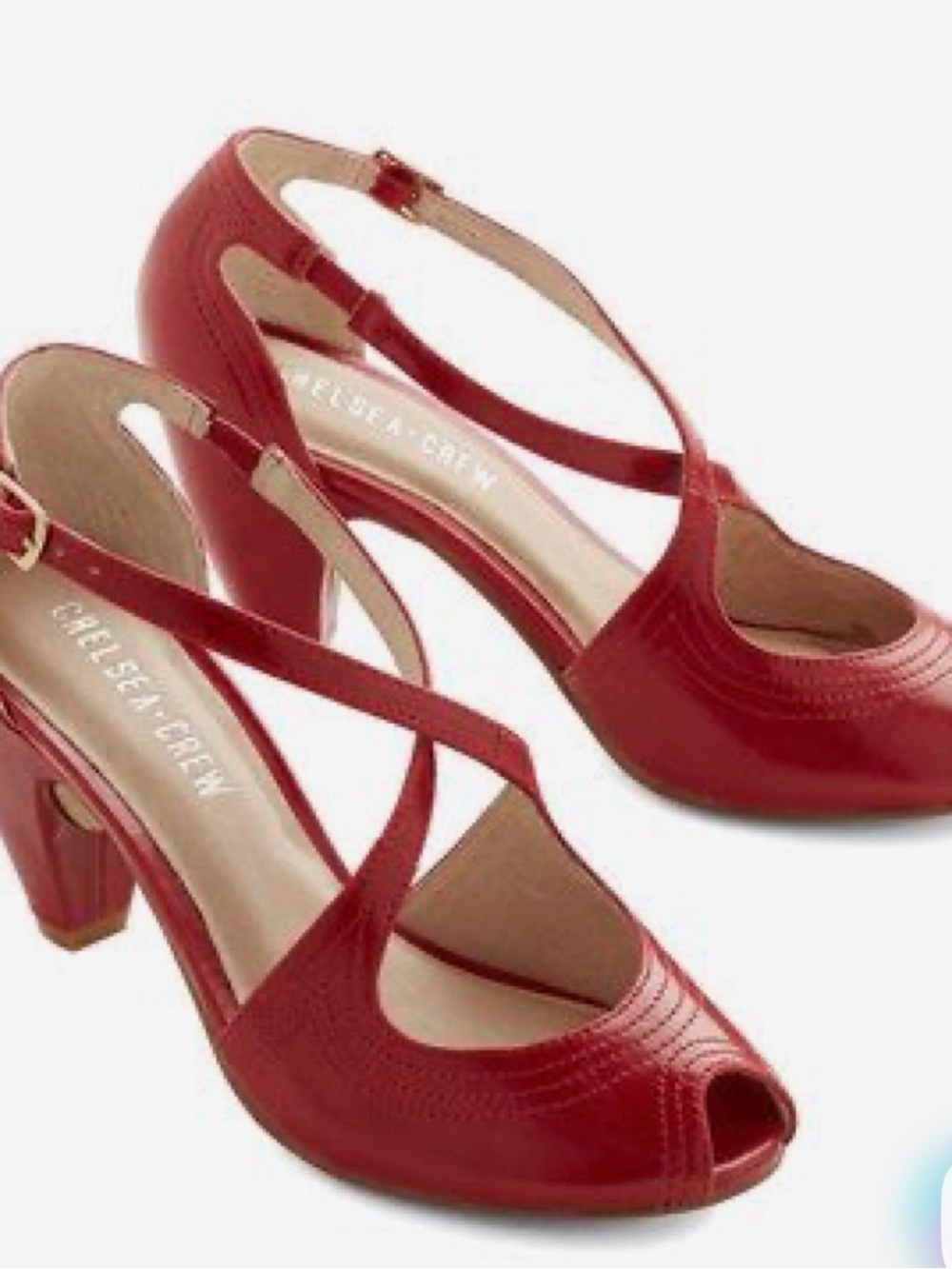 Chelsea Crew 37 Natasha Red Nib 6.5